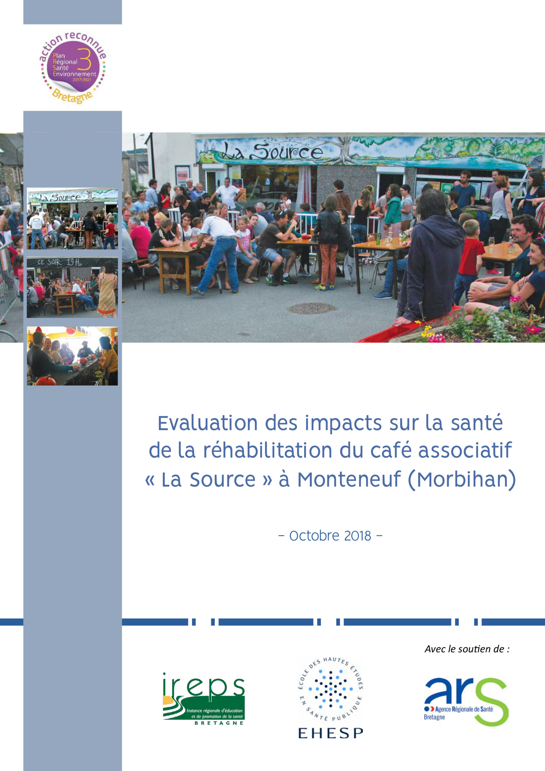 Évaluation d’impacts sur la santé : réhabilitation d’un café associatif à Monteneuf