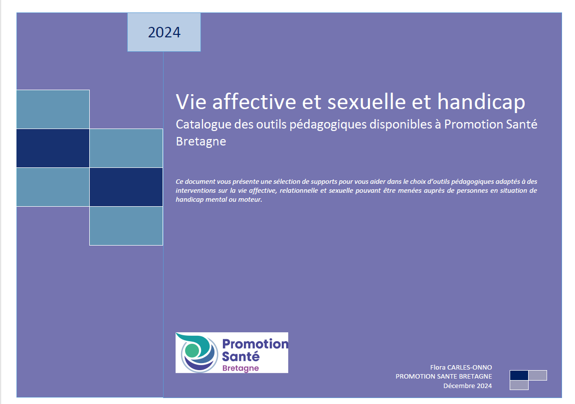 Catalogue d’outils Handicap et Sexualité